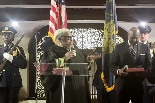 File photo by Brookly Buzz - Judge Lisa Ottley at Antioch Baptist Church